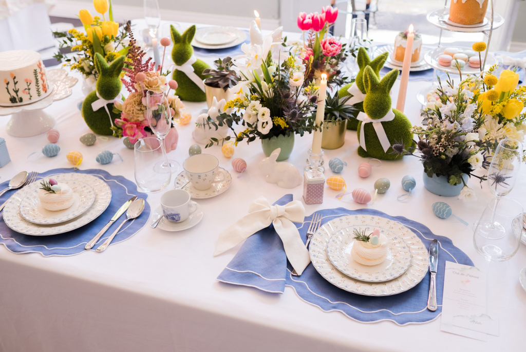 Como criar uma mesa elegante de Páscoa