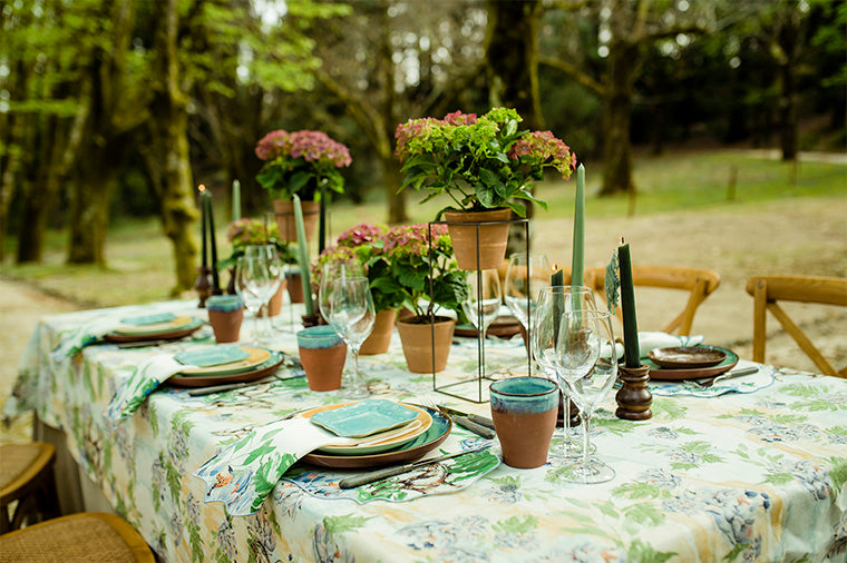 Sun Filled Tablescapes